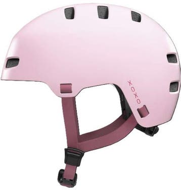 Abus helm XoXo strawberry rose L 57-61cm, Verzenden, Zo goed als nieuw, Abus