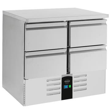 Koelwerkbank | ENERGY LINE | Energiezuinig | 257L | 4 Laden, Verzenden, Nieuw in verpakking