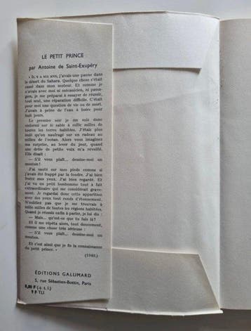 Antoine de Saint-Exupéry - Le Petit Prince - 1963, Antiquités & Art