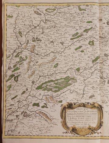 Frankrijk - Franche-Comté; Nicolas Sanson dAbbeville -, Boeken, Nieuw