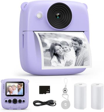Digitale kindercamera met print - OP=OP voor deze bodemprijs, Verzenden, Zo goed als nieuw, Elektronica