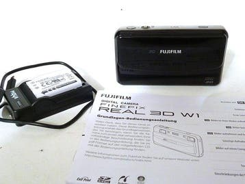 Fuji Fujifilm 3D W1 camera, als nieuw - digitale stereo