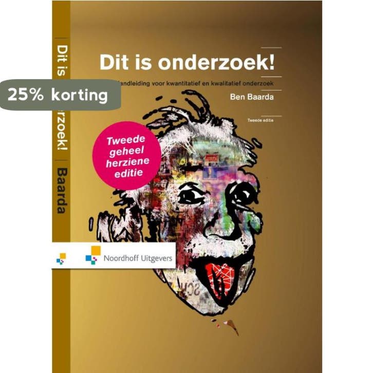 Dit is onderzoek! / Vast Boek 9789001816896 B. Baarda, Boeken, Studieboeken en Cursussen, Gelezen, Verzenden