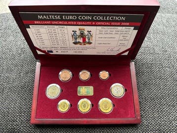 Malta. Year Set (BU) 2008/2011 (2 sets) (Zonder, Postzegels en Munten