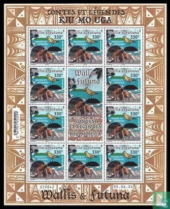 Wallis en Futuna - Mythen en legenden - 2024, Timbres & Monnaies, Timbres | Océanie, Verzenden