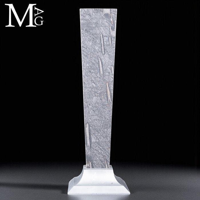 Uitzonderlijke plaat Aletai Iron Meteorite Aletai, Verzamelen, Mineralen en Fossielen