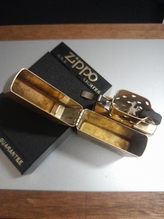 Zippo - Zonder minimumprijs - Zakaansteker - Messing, Verzamelen, Rookartikelen, Aanstekers en Luciferdoosjes