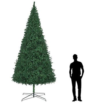 vidaXL Kunstkerstboom 400 cm groen, Diversen, Kerst, Verzenden, Nieuw