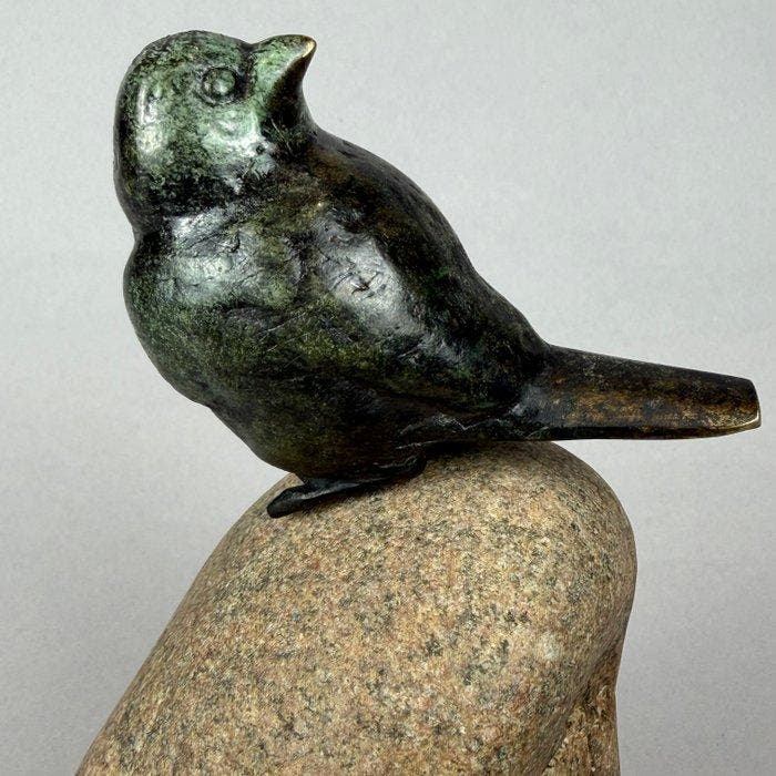 Dariusz Wieczerzak - The swallow - bronze, Antiek en Kunst, Kunst | Designobjecten