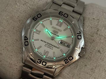 Seiko - Seiko 5 Automatic Day-Date - Zonder minimumprijs -