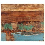 vidaXL Tafelblad rechthoekig 25-27 mm 60x60 cm massief, Verzenden, Nieuw