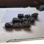 Roco H0 - 567 - Modeltrein goederenwagon (12) - Militair