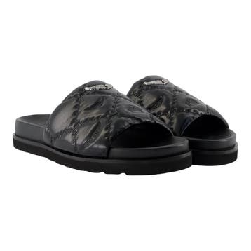 Zadig & Voltaire • zwarte sandalen met logo • 41, Kleding | Dames, Zadig & Voltaire, Verzenden, Zwart, Nieuw