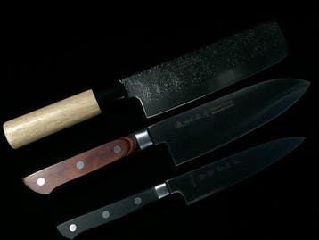 Set of 3 Brand New Japanese Knives Noshu Masamune -