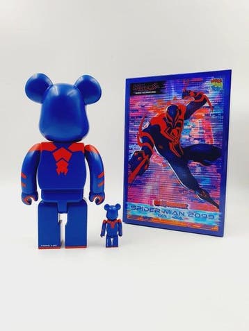 Medicom Toy - NO RESERVE Be@rbrick 400% + 100% Spiderman