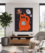 Patrycja Mroczkowska - Ginger Shaggy Cat Who Stole a, Antiek en Kunst