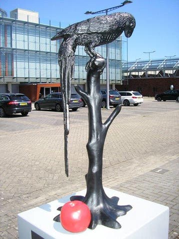 Statue, BIJZONDER EXCLUSIEF EN GROOT XXL ( 58 CM ) LUXE EN