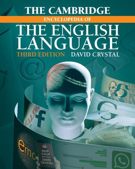 The Cambridge Encyclopedia of the English Language, Boeken, Taal | Engels, Gelezen, Verzenden
