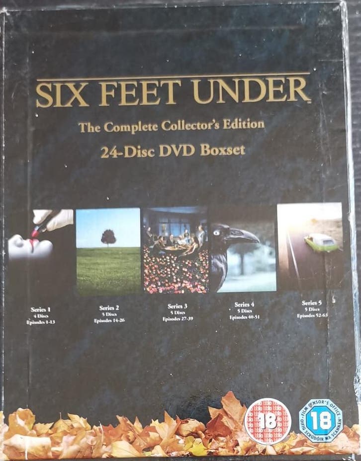 Six Feet Under 1 - 5 complete               Gratis verzenden, Cd's en Dvd's, Dvd's | Tv en Series, Gebruikt, Boxset, Vanaf 16 jaar