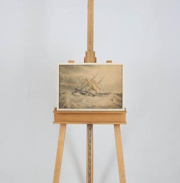 L. H. de Stuers (1830-1869) - Driemaster