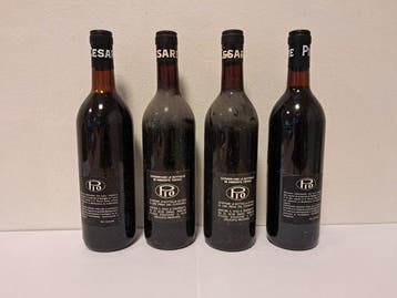 1968 x2 Barolo & 1979 x2 Barbaresco, Pio Cesare - Piëmont -, Verzamelen, Wijnen, Nieuw