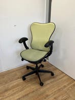 Herman Miller Mirra Bureaustoel Met Gestoffeerde Rug, Huis en Inrichting, Bureaustoelen, Verzenden, Geel, Zo goed als nieuw, Bureaustoel