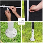 MaxxGarden Partytent 3x4m - met Zijwanden - Antraciet (Tuin), Ophalen of Verzenden