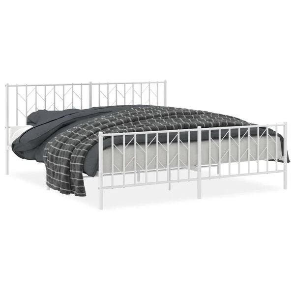 Metalen Bedframe | Tweede Kansje | Nu -41% OP=OP, Huis en Inrichting, Slaapkamer | Bedden, 180 cm, Overige maten, Wit, Zo goed als nieuw