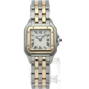 Cartier - PANTHERESM Watch, Two-Tone, 2-Row, Rare Dial -, Nieuw