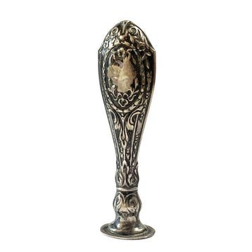 Fine Antique French Solid Silver Wax Seal Desk Stamp – Blank