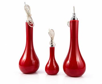 Holmegaard - Michael Bang - Plafondlamp (3) - Opaline glas -