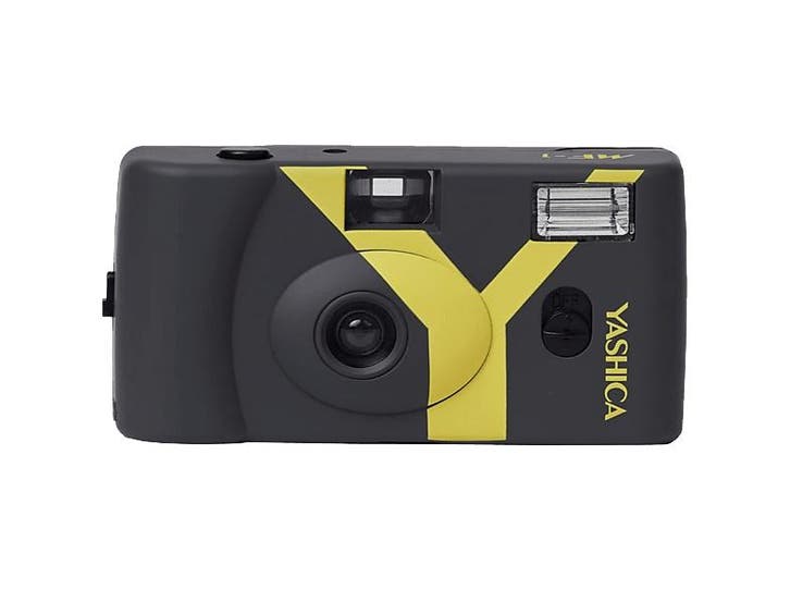 Yashica -  Mf-1 Camera Y Film 400/24  - Grijs, Audio, Tv en Foto, Fotocamera's Analoog, Nieuw, Verzenden