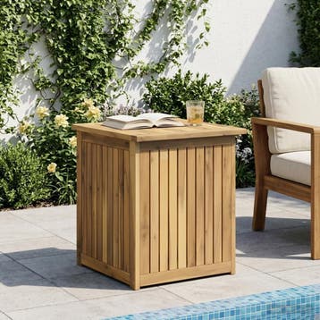 vidaXL Tuinopslagdoos Massief Acacia Hout 48,5 x 49 x 53,5, Verzenden, Nieuw