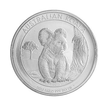 1 kilo zilveren Koala munt 2017