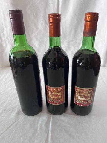 1970 Marqués de Murrieta, Ygay Etiqueta Blanca (x2) & Vega, Verzamelen, Nieuw
