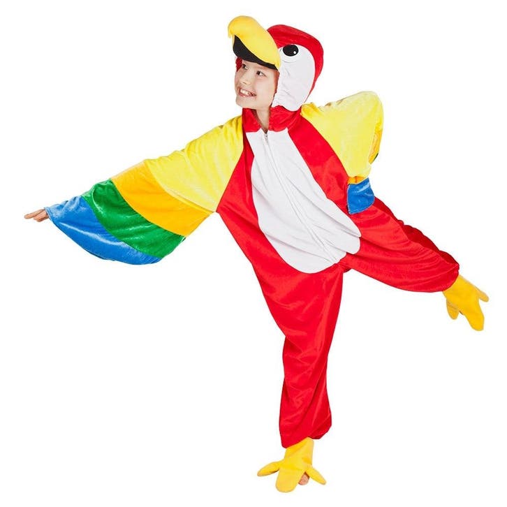 Papegaai Onesie Kind, Kinderen en Baby's, Carnavalskleding en Verkleedspullen, Nieuw, Verzenden