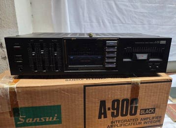 Sansui - A-900 Black Amplificateur audio, Nieuw