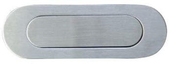 Schuifdeurgreep 150 x 50 mm Ovaal RVS, Huis en Inrichting, Ophalen of Verzenden, Nieuw