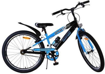 Volare Sportivo Kinderfiets - Jongens - 24 inch - Blauw Z..., Verzenden, Nieuw