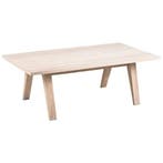 De Rebellenclub Mala Salontafel - 130 X 70 Cm - Eiken -, 100 tot 150 cm, Verzenden, Eikenhout, Nieuw