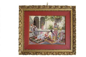 Scuola italiana (XX), reca firma Fabbi - Harem
