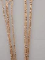 Horloge halsketting - 18 karaat Geel goud