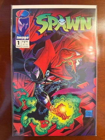 Spawn, Spider-Man 1 - Spawn - 2 Comic - Eerste druk -