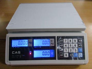 CAS Weegschaal ER JR-CB SHOWROOM MODEL, Electroménager