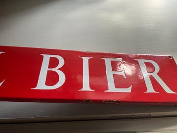 Anker emaillen borden fabriek - Panneau - Amstel Bière -