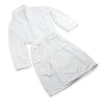 Badjas Fleece Wit Size M/XL, Verzenden, Nieuw, Overige kleuren, Overige typen