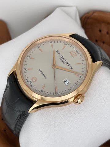 Baume & Mercier - Clifton Automatic 18K Gold - Sans prix de, Nieuw
