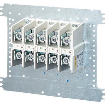 Hensel Power Terminal 250A 16-150mm Cu/Alu 5 Pole Mounting, Verzenden