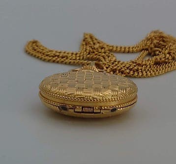 Tissot - Hunter-Case Guilloché Pendant Sub-Seconds -, Nieuw