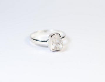 Herkimer-diamant ring / nieuw- 2.75 g - (1)